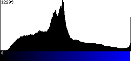 Blue Histogram