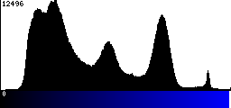 Blue Histogram