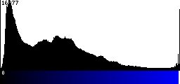 Blue Histogram