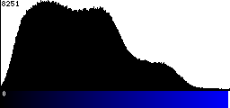 Blue Histogram