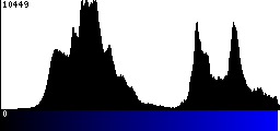 Blue Histogram