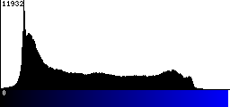 Blue Histogram