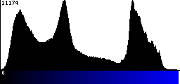 Blue Histogram