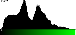 Green Histogram