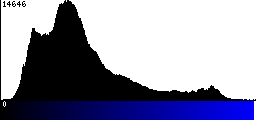 Blue Histogram