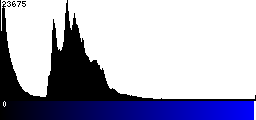 Blue Histogram