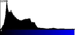 Blue Histogram