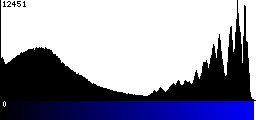 Blue Histogram