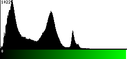 Green Histogram