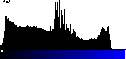 Blue Histogram