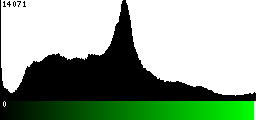 Green Histogram