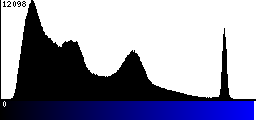 Blue Histogram