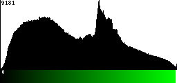 Green Histogram