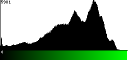 Green Histogram