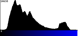 Blue Histogram