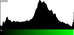 Green Histogram