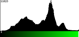 Green Histogram