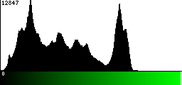 Green Histogram