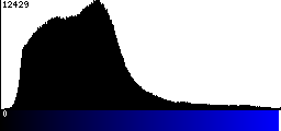 Blue Histogram