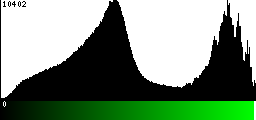 Green Histogram