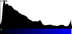 Blue Histogram