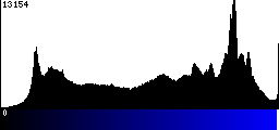 Blue Histogram