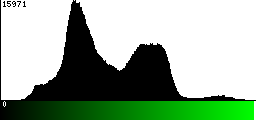 Green Histogram