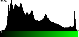 Green Histogram