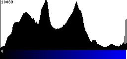 Blue Histogram