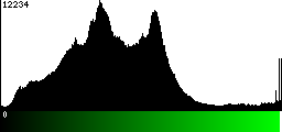 Green Histogram