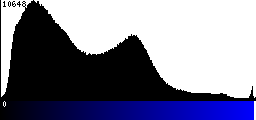 Blue Histogram