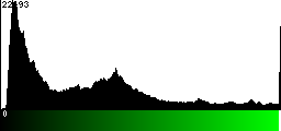 Green Histogram