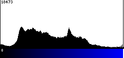 Blue Histogram