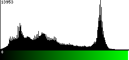 Green Histogram