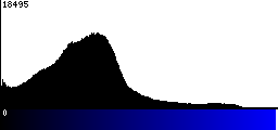 Blue Histogram