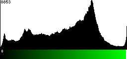 Green Histogram