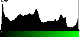 Green Histogram