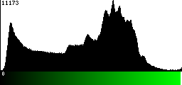 Green Histogram