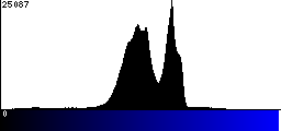 Blue Histogram