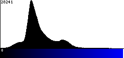 Blue Histogram