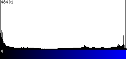 Blue Histogram