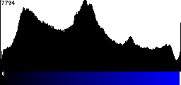 Blue Histogram