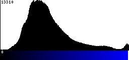 Blue Histogram