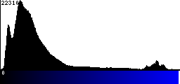 Blue Histogram