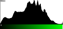 Green Histogram