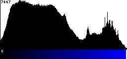 Blue Histogram