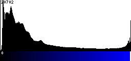 Blue Histogram