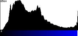 Blue Histogram