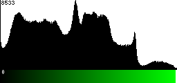 Green Histogram