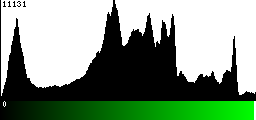 Green Histogram